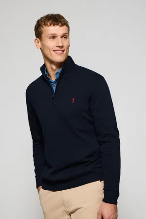 Polo Club® Camisola De Malha Com Fecho De Correr E Logo Bordado Rigby Go