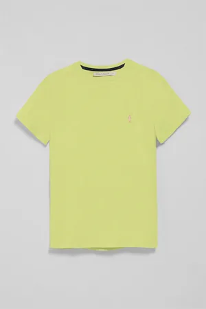 Polo Club® T-Shirt Verde Lima Com Decote Redondo E Bordado Rigby Go