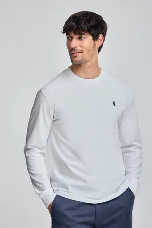Polo Club® T-Shirt Branza De Manga Comprida Com Bordado Rigby Go