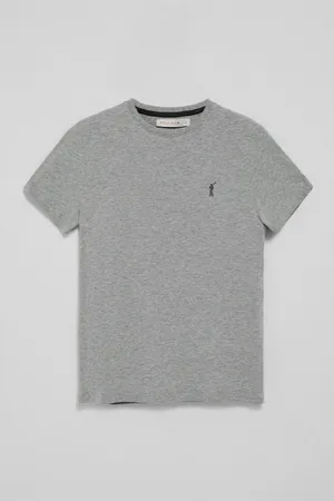 Polo Club® T-Shirt Cinza Vigoré Com Decote Redondo E Bordado Rigby Go