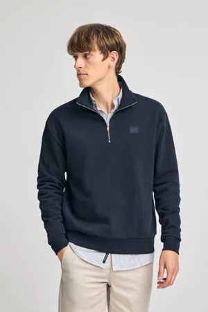 Polo Club® Sweatshirt Relax Com Meio Fecho De Correr Com Pormenor