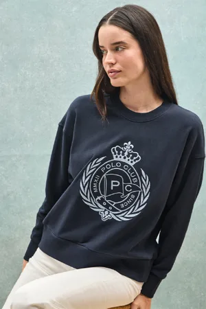 Polo Club® Sweatshirt Syren Com Grafismo Náutico Bordado