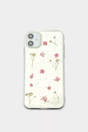 Pull&Bear Mulher Phones - Capa De Iphone Transparente Com Flores