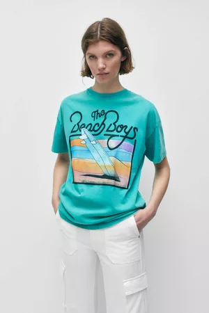 Pull&Bear Menino T-shirts & Manga Curta - T-Shirt Dos Beach Boys