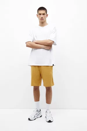 Pull&Bear Homem Bermudas - Calções Bermuda Chinos De Linho Básicos