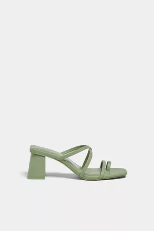 Pull&Bear Mulher Sandálias - Sandália Mule Com Tiras
