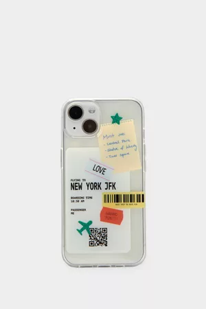 Pull&Bear Mulher Phones - Capa De Iphone Com Bilhetes De Avião