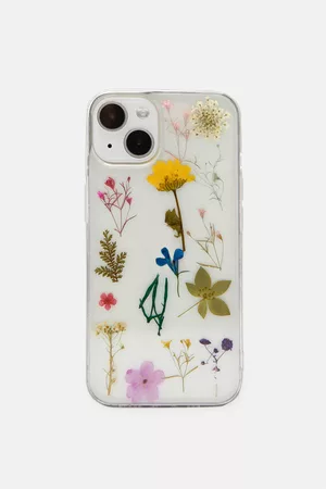 Pull&Bear Mulher Phones - Capa De Iphone Transparente Com Flores Secas