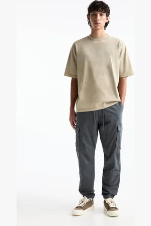 Pull&Bear Calças Jogger Cargo