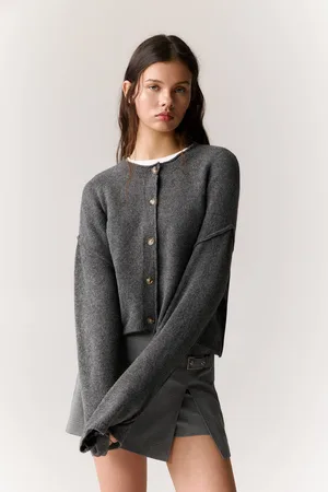 Pull&Bear Cardigan Com Botões