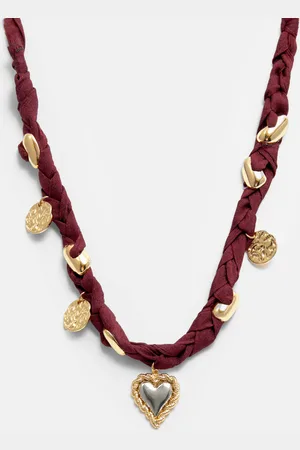 Pull&Bear Colar De Cordão Com Charms