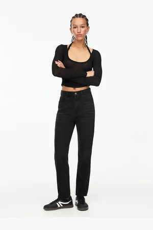 Pull&Bear Jeans Mom Fit De Cintura Subida