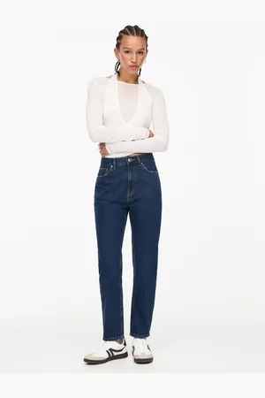 Pull&Bear Jeans Mom Fit De Cintura Subida