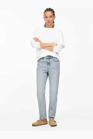 Pull&Bear Jeans Mom Fit De Cintura Subida