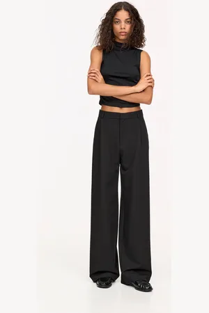 Pull&Bear Calças Elegantes Com Pinças