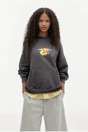 Pull&Bear Sweatshirt Com Capuz E Pêssego
