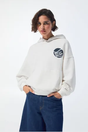 Pull&Bear Sweatshirt Com Gráfico De Ténis