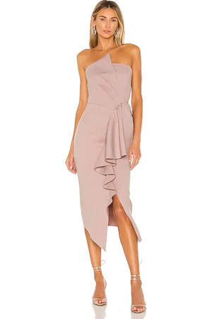 ELLIATT Reception Dress in - Mauve. Size L (also in M, S, XS).