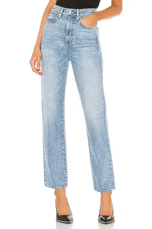 SLVRLAKE London High Rise Straight in - Denim-Light. Size 24 (also in 23, 25, 26, 27, 28, 29, 30, 31, 32).
