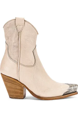 Free People Brayden Western Boot in - White. Size 36 (also in 36.5, 37, 37.5, 38, 39, 39.5, 40).