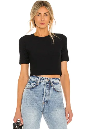 Commando Butter Cropped Tee in - . Size L (also in XS).
