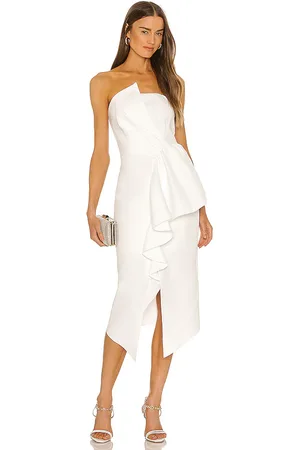 ELLIATT Reception Dress in - White. Size M (also in S, XS).