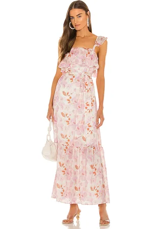 House of Harlow X REVOLVE Evelyne Maxi Dress in - Pink. Size S (also in XXS).