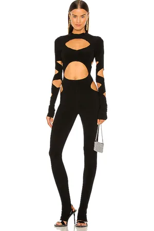 Norma Kamali Long Sleeve Aztec Catsuit in - . Size L (also in XL).