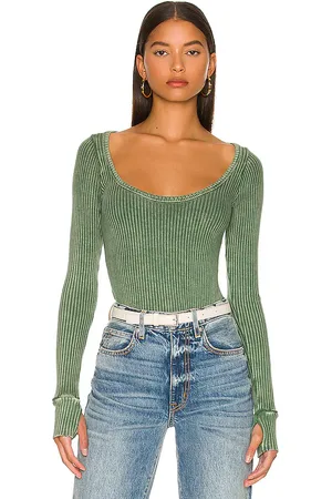 Michael Lauren Leonard Top in - Green. Size M (also in XS).