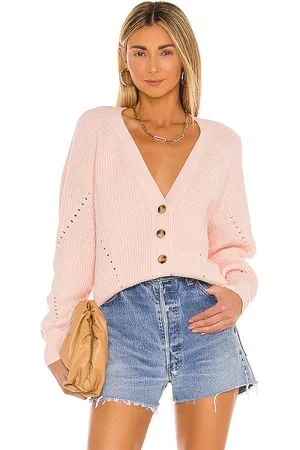 Tularosa Natalia Cardigan in - Pink. Size S (also in XS, XXS).