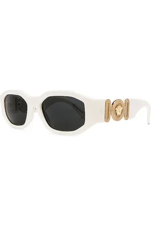 VERSACE Tribute Oval in - White. Size all.