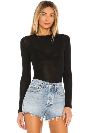 SNDYS Lounge Katya Sheer Top in - . Size L (also in M, S, XL).