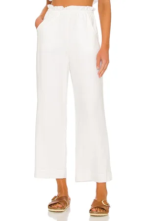 Show Me Your Mumu Peggy Pants in - White. Size S (also in XL).