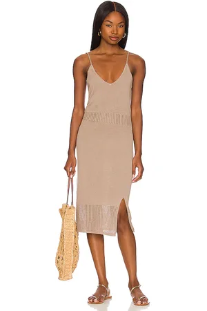 Bobi Bodycon Midi Dress in - . Size L (also in S, XL, XS).