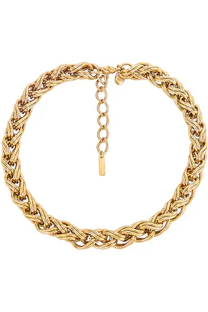 Jennifer Behr Bexley Necklace in - Metallic . Size all.