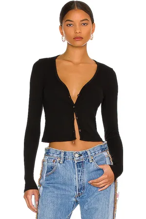 LA Made Sweet V Cardi in - . Size L (also in M, S, XL, XS).