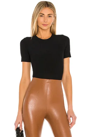 Commando Butter Short Sleeve Bodysuit in - . Size L (also in M, S, XL, XS).