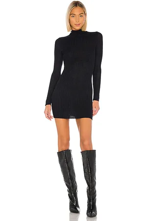 House of Harlow X REVOLVE Linda Sweater Dress in - Navy. Size L (also in M, S, XS).