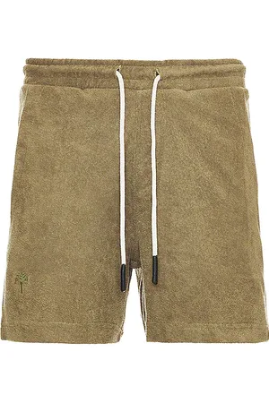 Oas Terry Shorts in - Green. Size S (also in XL/1X).