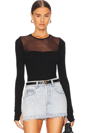Michael Lauren Oslo Mesh Top in - . Size L (also in M, S, XL, XS, XXL).