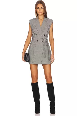 Minkpink Mulher Vestidos Blazer - Brooklyn Mini Blazer Dress in - . Size L (also in M, S, XL, XS).