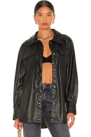 Steve Madden Faux Good Measure Shacket in - . Size L (also in M, S, XL, XS).