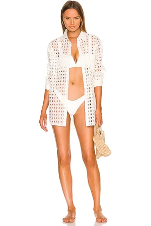 Solid The Oxford Tunic in - White. Size L (also in XL).