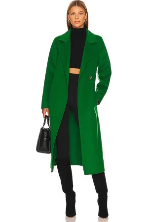 LaMarque Vanessa Coat in - Green. Size L (also in M, S, XS).
