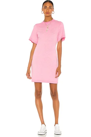 Cotton Citizen X REVOLVE Tokyo Short Sleeve Mini Dress in - Pink. Size S (also in XS).