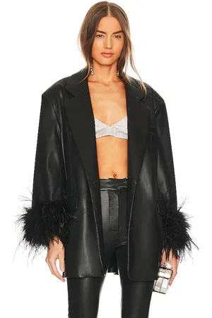 LaMarque Galia Faux Leather Oversized Blazer in - . Size M/L (also in XS/S).