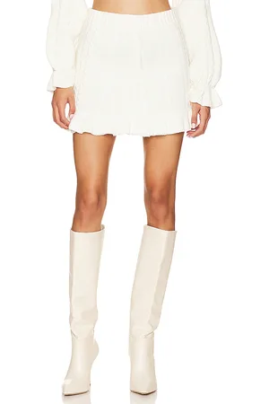 Show Me Your Mumu Ridley Ruffle Skirt in - . Size L (also in M, S, XL, XS).