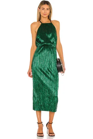 House of Harlow X REVOLVE Farrah Dress in - Green. Size L (also in M, S, XL, XS).
