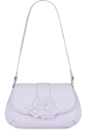 Fiorucci Angel Plaque Shoulder Bag in - Lavender. Size all.