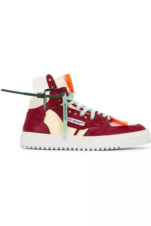 OFF-WHITE 3.0 Off Court High Top Sneakers in - Burgundy. Size 43 (also in 44, 45, 46).